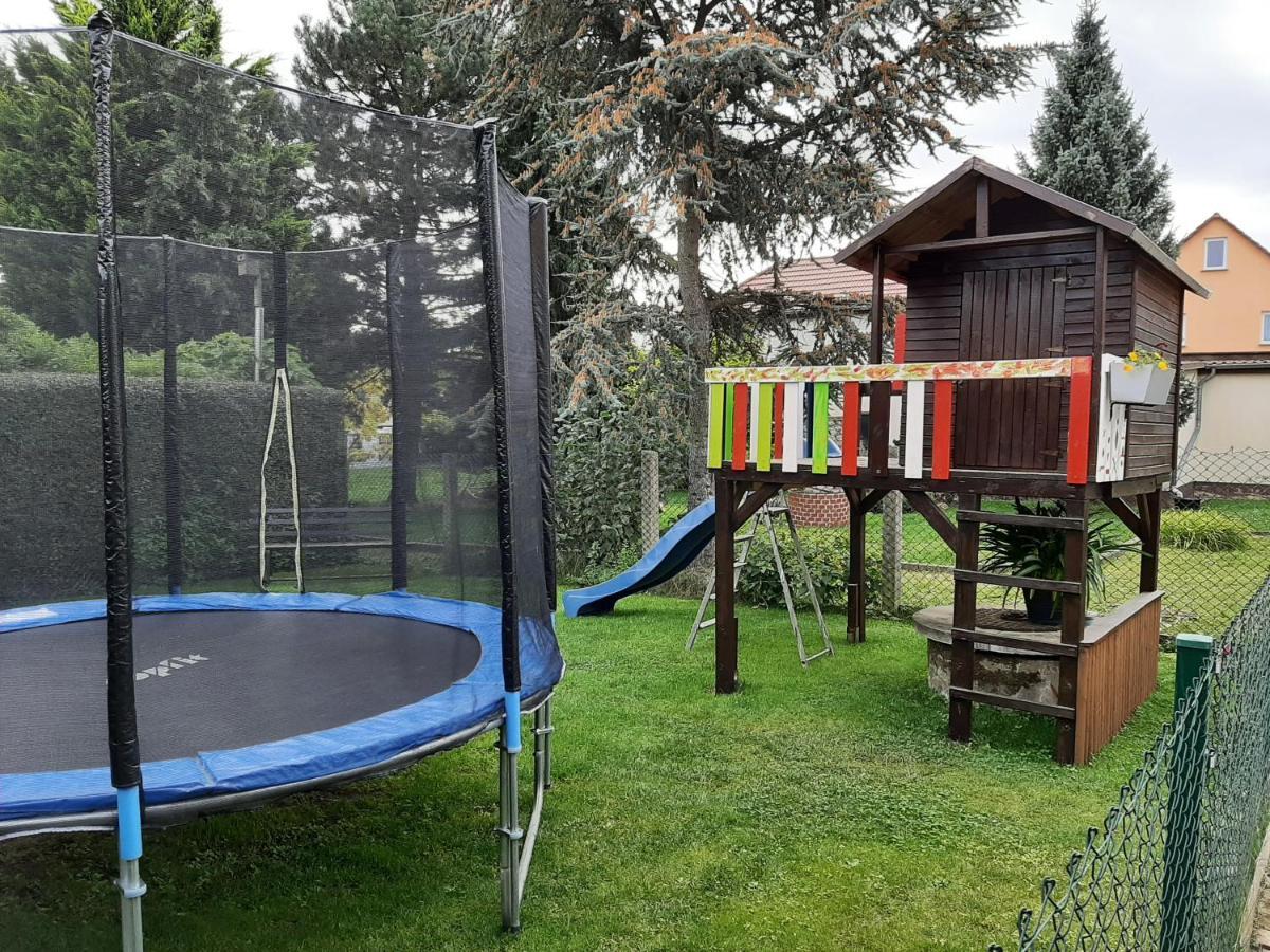 Ferienwohnung Am Park Pegau Екстер'єр фото